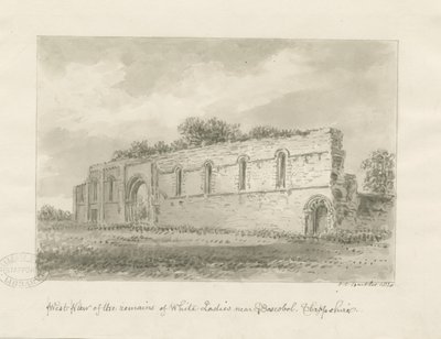 Brewood - Whiteladies Priory by John Chessell Buckler