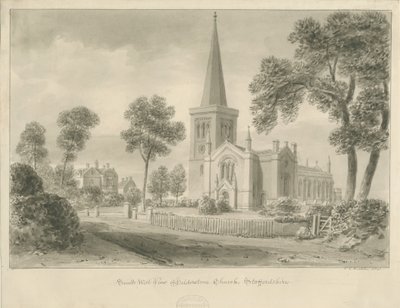 Hilderstone Church by John Chessell Buckler