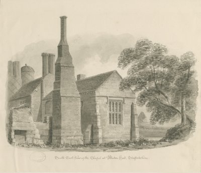 Pillaton Hall - Chapel by John Chessell Buckler