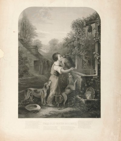 The Old Oaken Bucket by John Chester Buttre