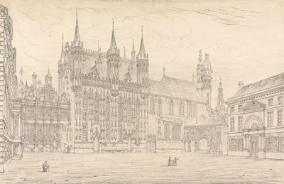 Hotel de Ville, Bruges by John Coney