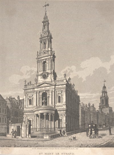 St. Mary Le Strand by John Coney