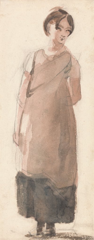 A Country Girl in the Lake District by John Constable