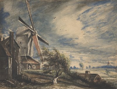 A Mill Near Colchester by John Constable