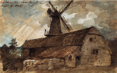 Blatchington Mill near Brighton by John Constable