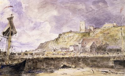 Folkestone Harbour by John Constable