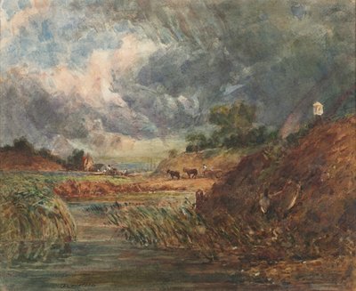 Hampstead Heath by John Constable