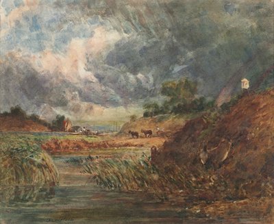 Hampstead Heath by John Constable