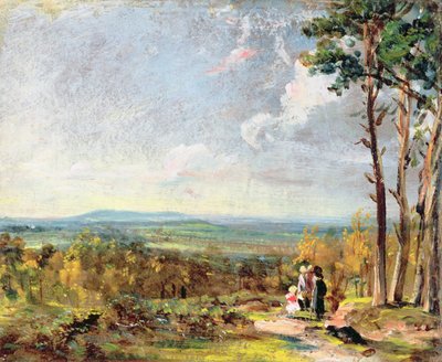Hampstead Heath Looking Towards Harrow by John Constable