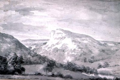 Matlock High Tor by John Constable