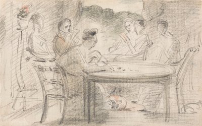 Mr. Hobson of Markfield and Family by John Constable