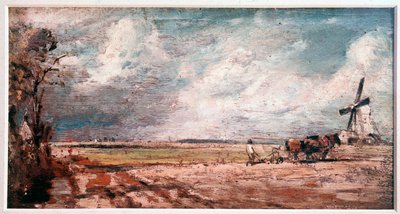Spring in East Bergholt, England by John Constable