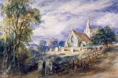 Stoke Poges Church, Buckinghamshire by John Constable