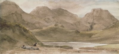 Sty Head Tarn, 12th October 1800 by John Constable