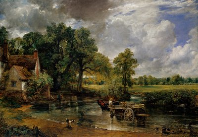 The Hay Wain, 1821 by John Constable