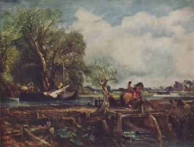 The Leaping Horse by John Constable