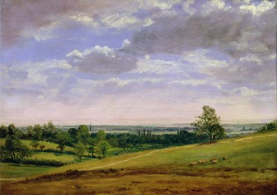 View from Highgate Hill by John Constable