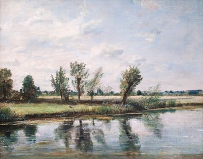 Watermeadows Near Salisbury by John Constable