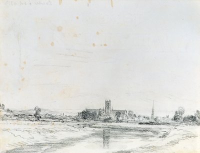 Worcester Cathedral from the South by John Constable