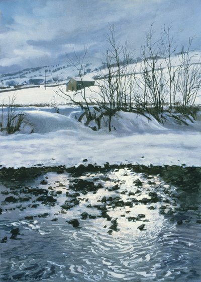 Barn Below Combescar by John Cooke