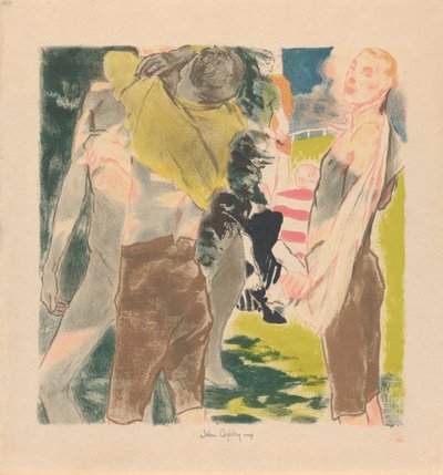 Athletes Dressing by John Copley