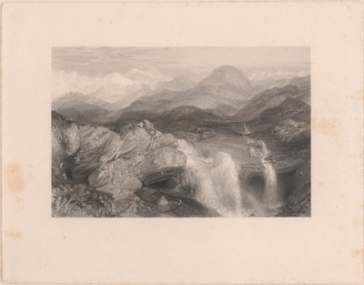 Falls near the Source of Jumna by John Cousen