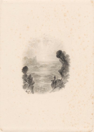 The Temptation on the Mountain by John Cousen