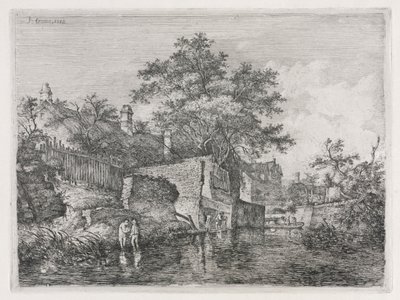 Front of the New Mills, 1813 by John Crome