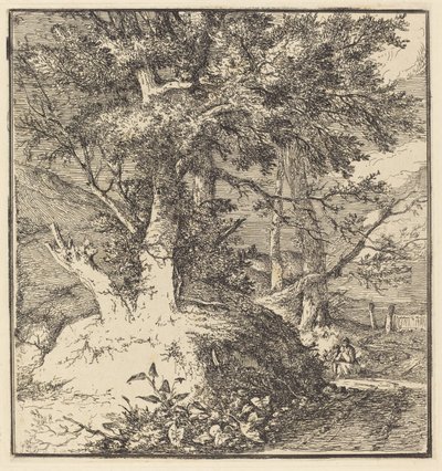 Tree on a Mound by John Crome