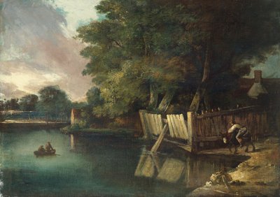 Watering Place, Heigham by John Crome