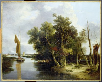Wherries on the Yare by John Crome