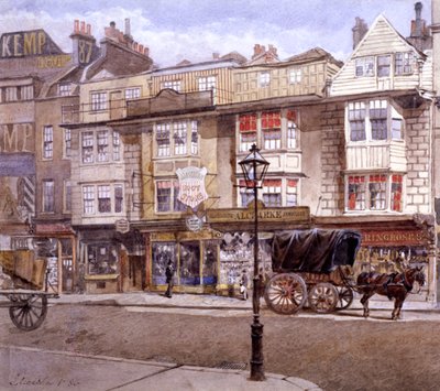 Bishopsgate Street, London by John Crowther