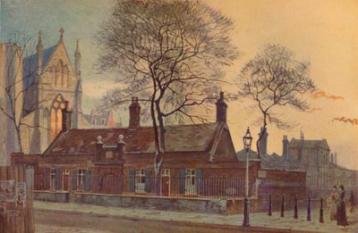 Butlers Almshouses, Westminster, London, 1879 by John Crowther