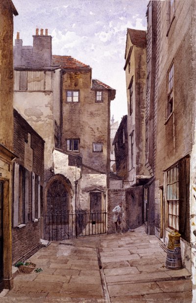 Cloth Fair, London by John Crowther