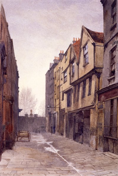 Fulwood Place, Holborn, London, 1881 by John Crowther