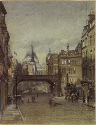 Ludgate Hill by John Crowther