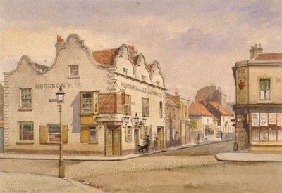 Raven Inn, Battersea, London, 1887 by John Crowther