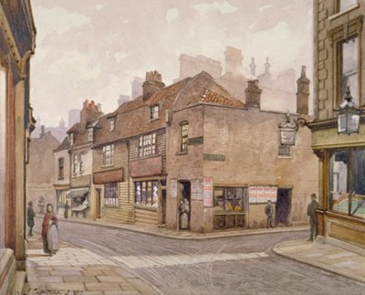 The Angel public house, Bermondsey, London, 1887 by John Crowther