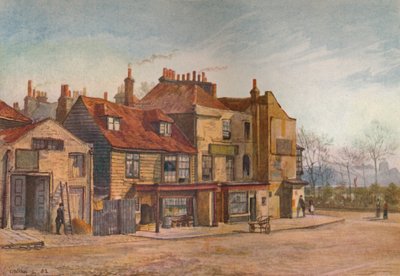 View of Lawrence Street, Chelsea, London by John Crowther
