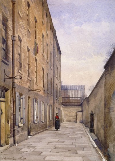 View of Marshalsea Place, Southwark, London, 1887 by John Crowther