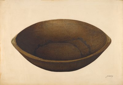 Maple Mixing Bowl by John Cutting