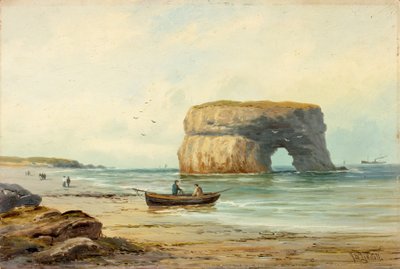 Marsden Rock, c.1885-1910 by John Davison Liddell
