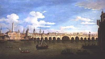 London Bridge, c.1820 by John Dean Paul