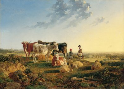 Milking Time by John Dearman