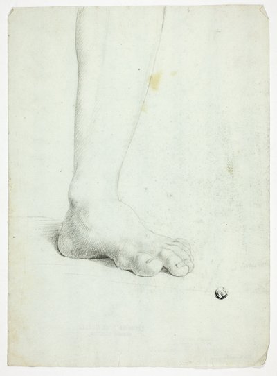 Left Leg of Standing Figure by John Downman