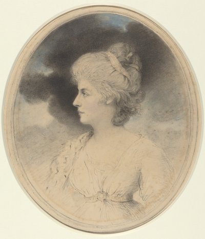 Portrait of a Woman in Profile by John Downman