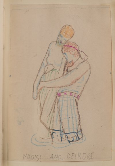 Naoise and Deirdre by John Duncan