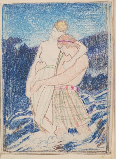 Naoise and Deirdre by John Duncan