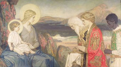 The Three Magi, 1915 by John Duncan