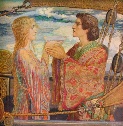 Tristan and Isolde, 1912 by John Duncan